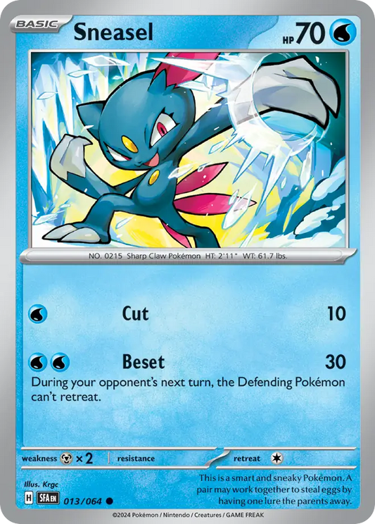 Sneasel Shrouded Fable 13
