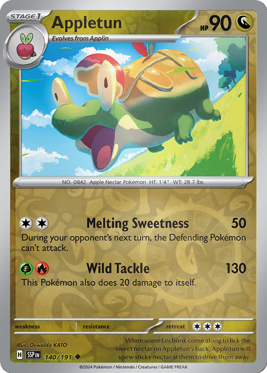 Appletun [Reverse Holo] #140