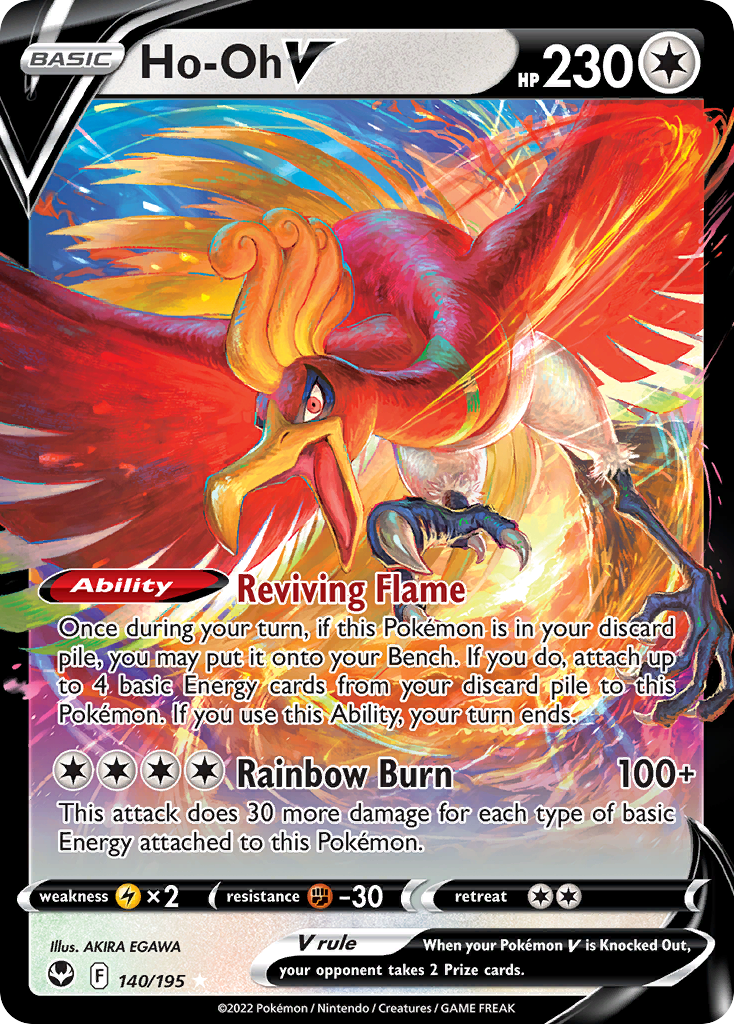 Ho-Oh V Silver Tempest 140