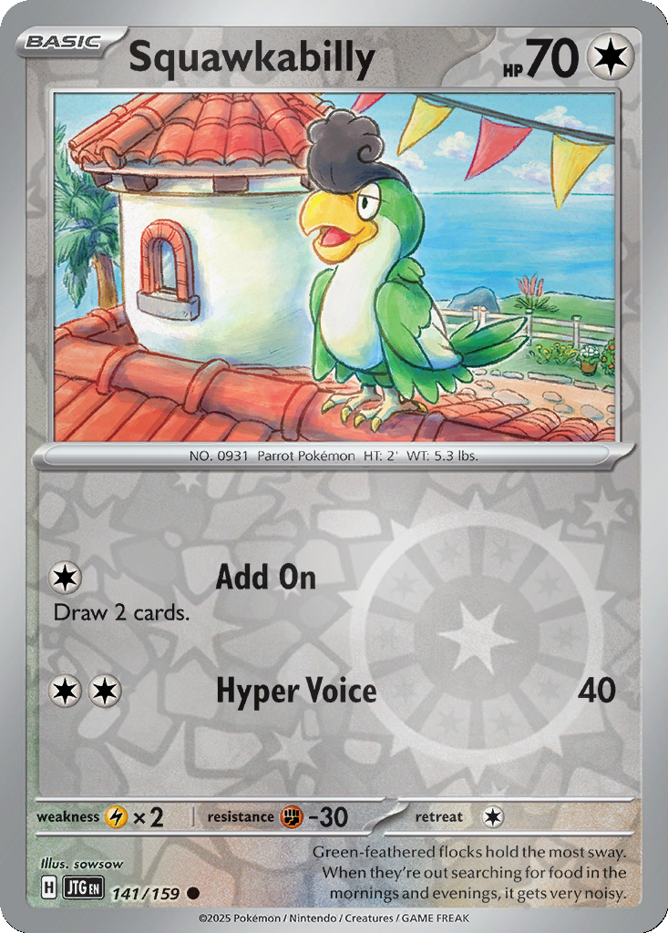 Squawkabilly [Reverse Holo] #141