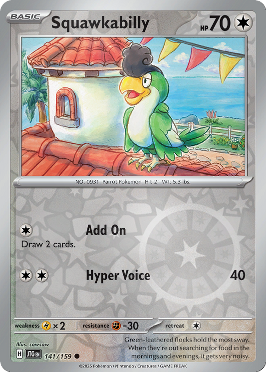 Squawkabilly [Reverse Holo] #141