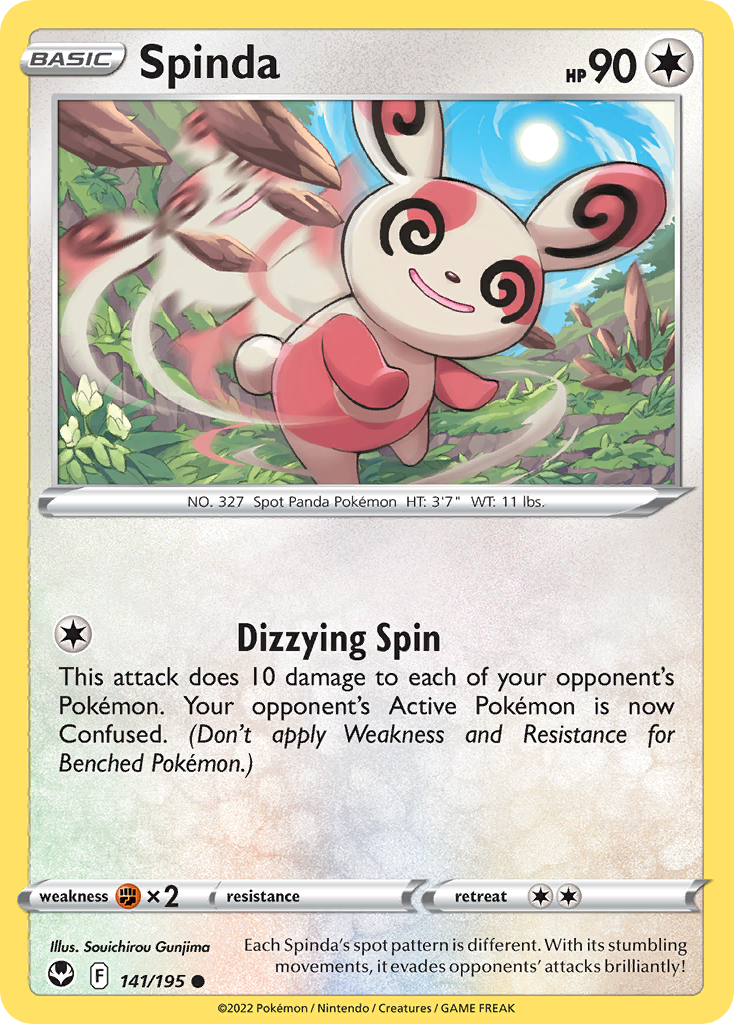 Spinda Silver Tempest 141