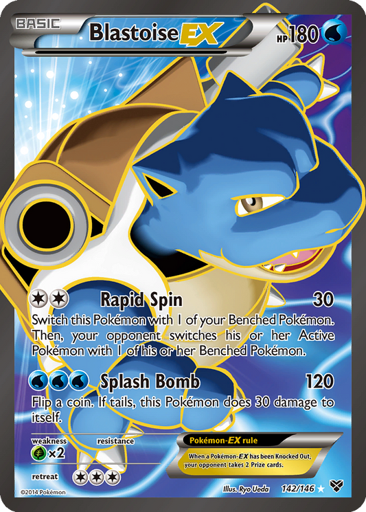 Blastoise EX #142