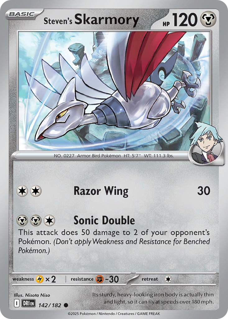 Steven's Skarmory Destined Rivals 142