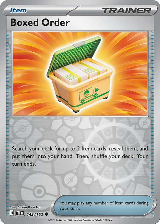 Boxed Order [Reverse Holo] #143