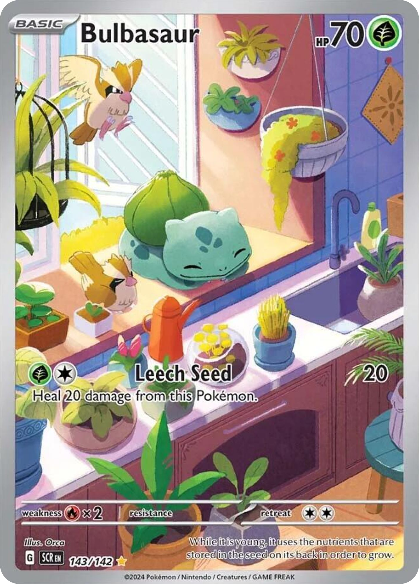 Bulbasaur Stellar Crown 143