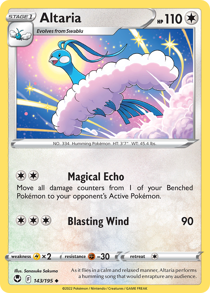 Altaria Silver Tempest 143