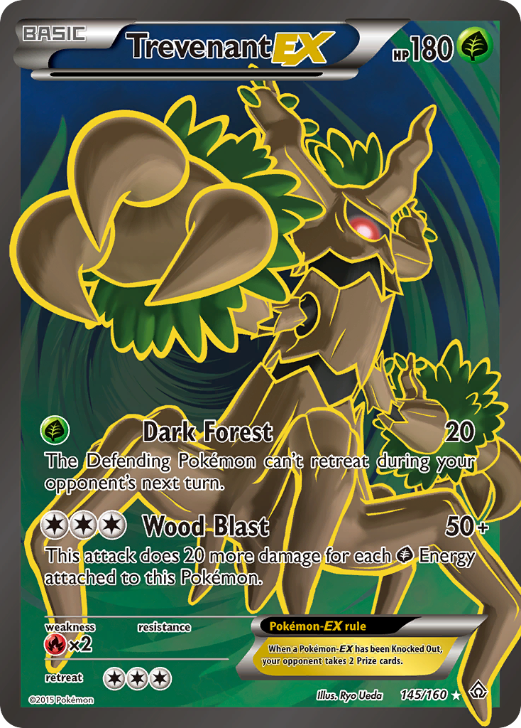 Trevenant-EX Primal Clash 145
