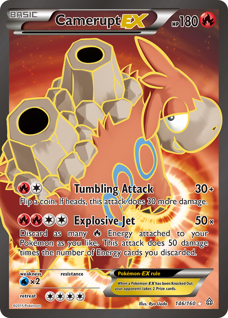 Camerupt-EX Primal Clash 146