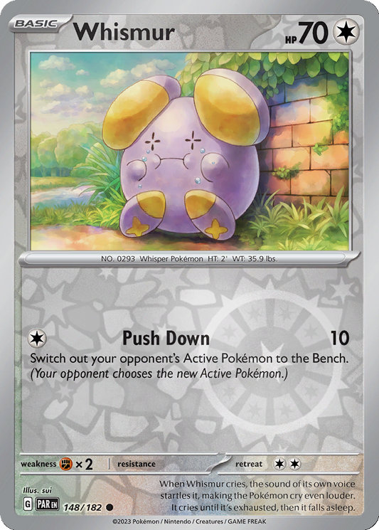 Whismur [Reverse Holo] #148