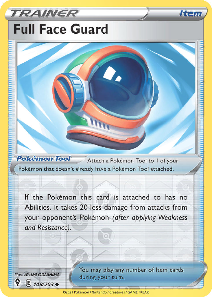 Full Face Guard [Reverse Holo] #148