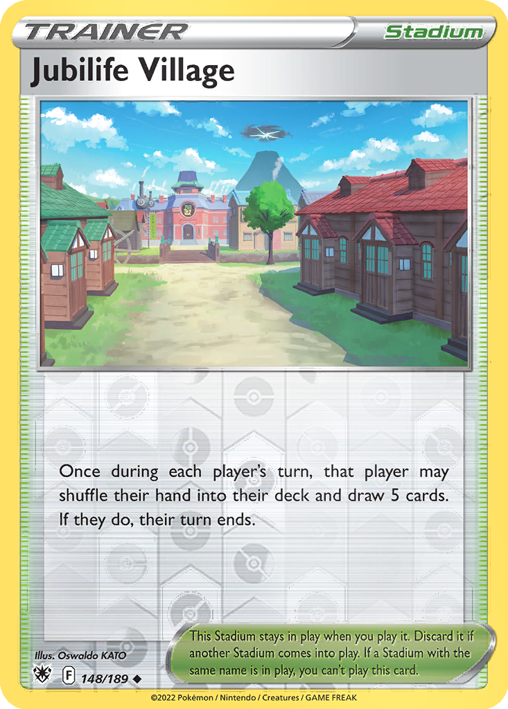 Jubilife Village [Reverse Holo] #148