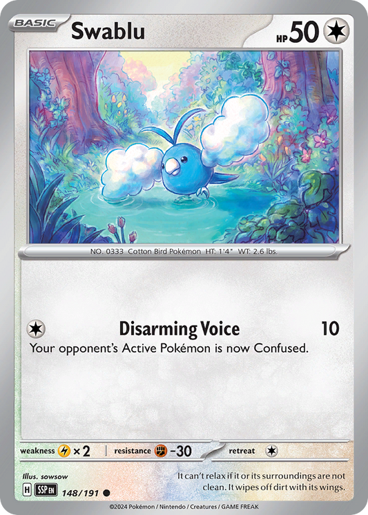 Swablu Surging Sparks 148