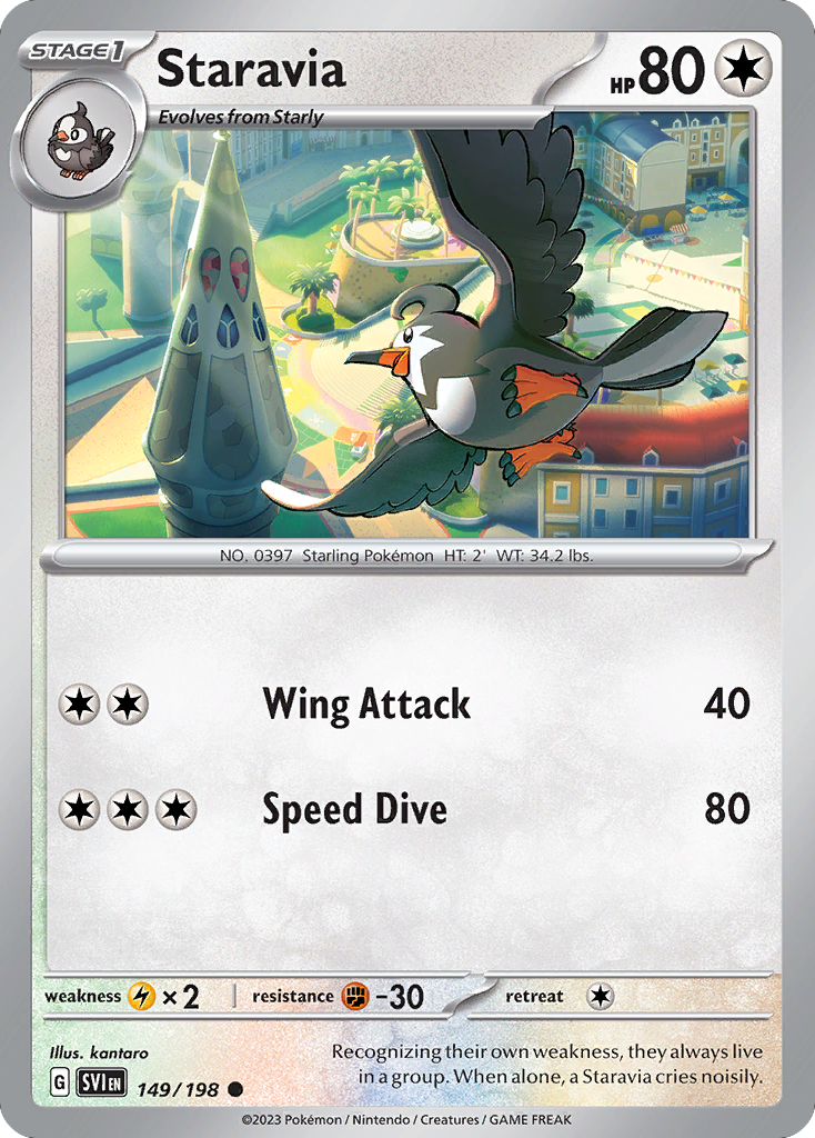 Staravia Scarlet & Violet 149