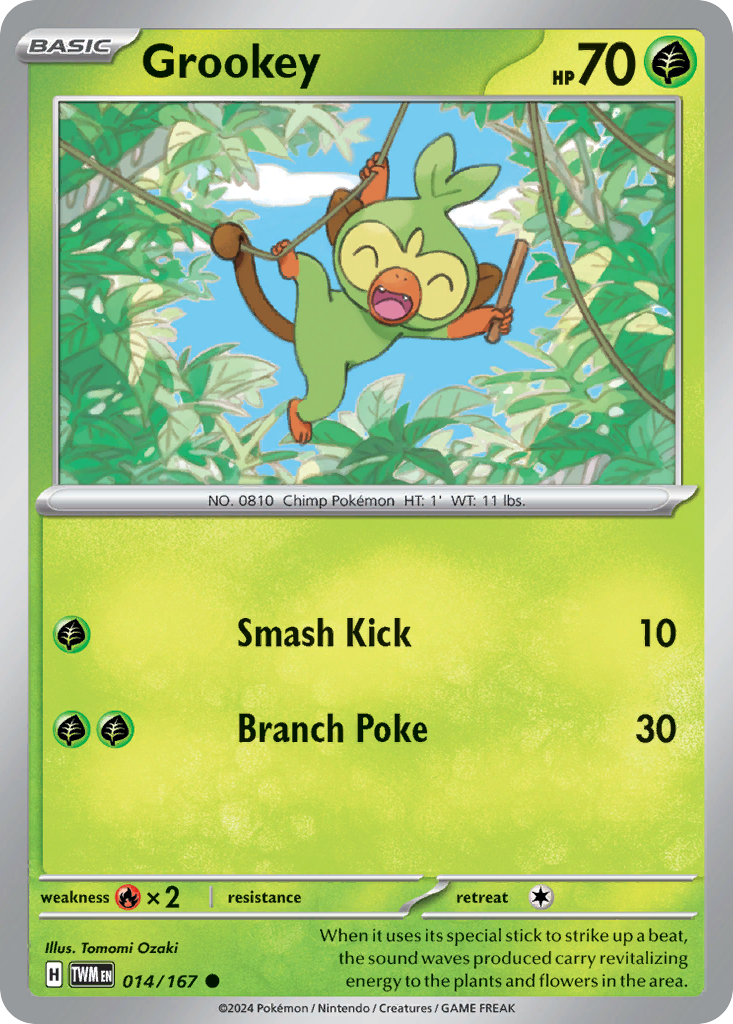 Grookey Twilight Masquerade 14