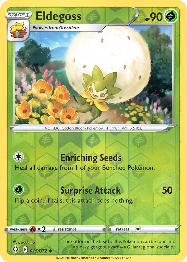 Eldegoss [Reverse Holo] #15
