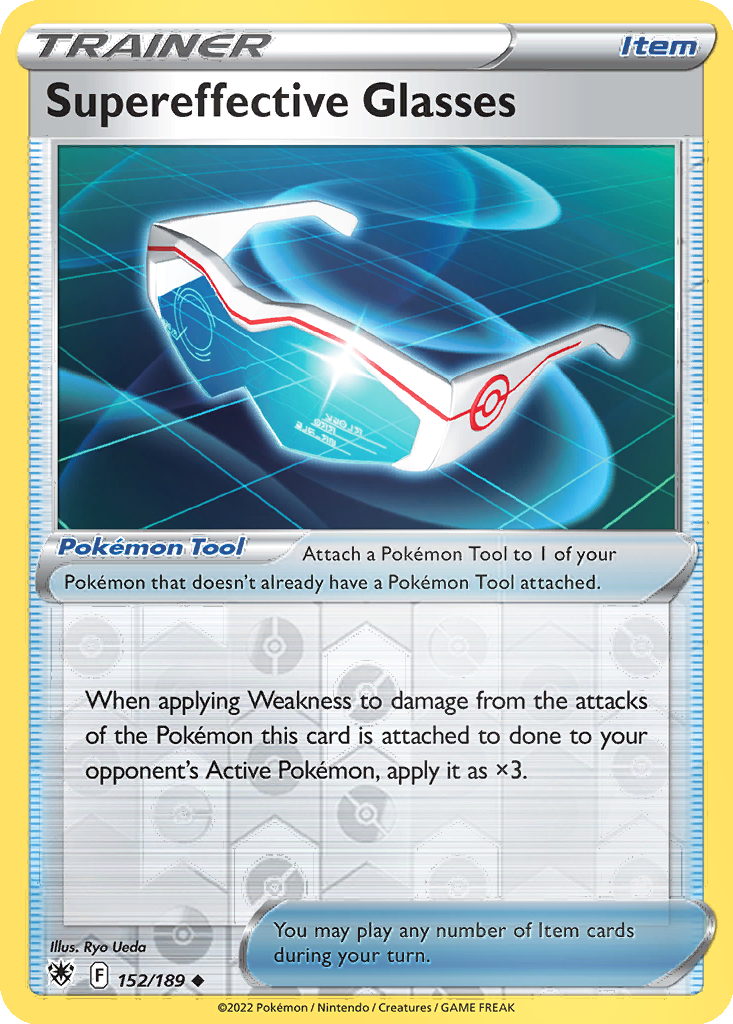 Supereffective Glasses [Reverse Holo] #152