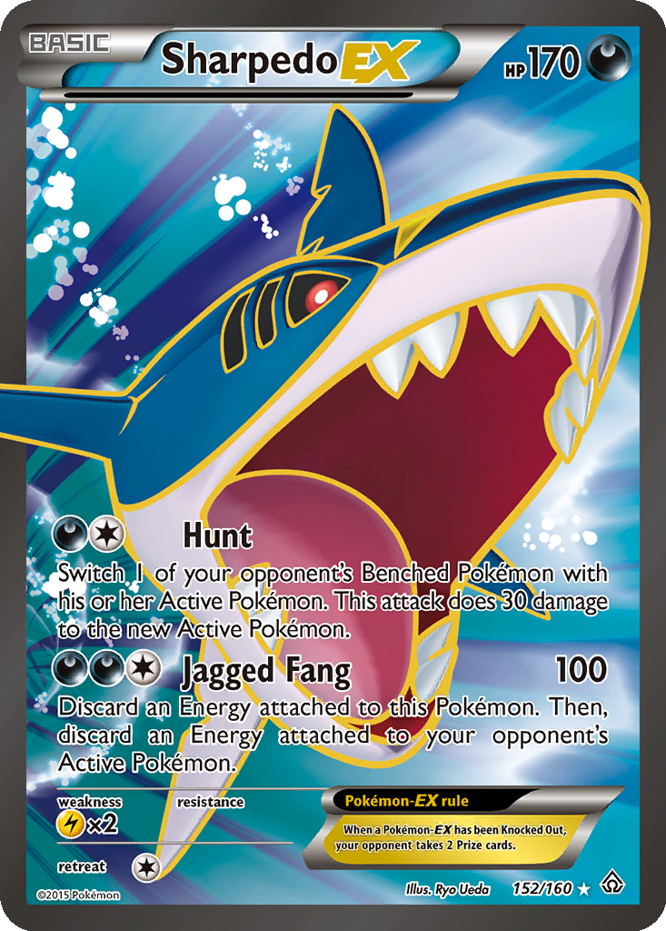 Sharpedo EX #152