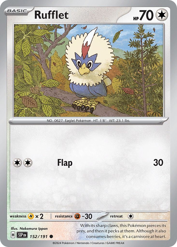 Rufflet Surging Sparks 152