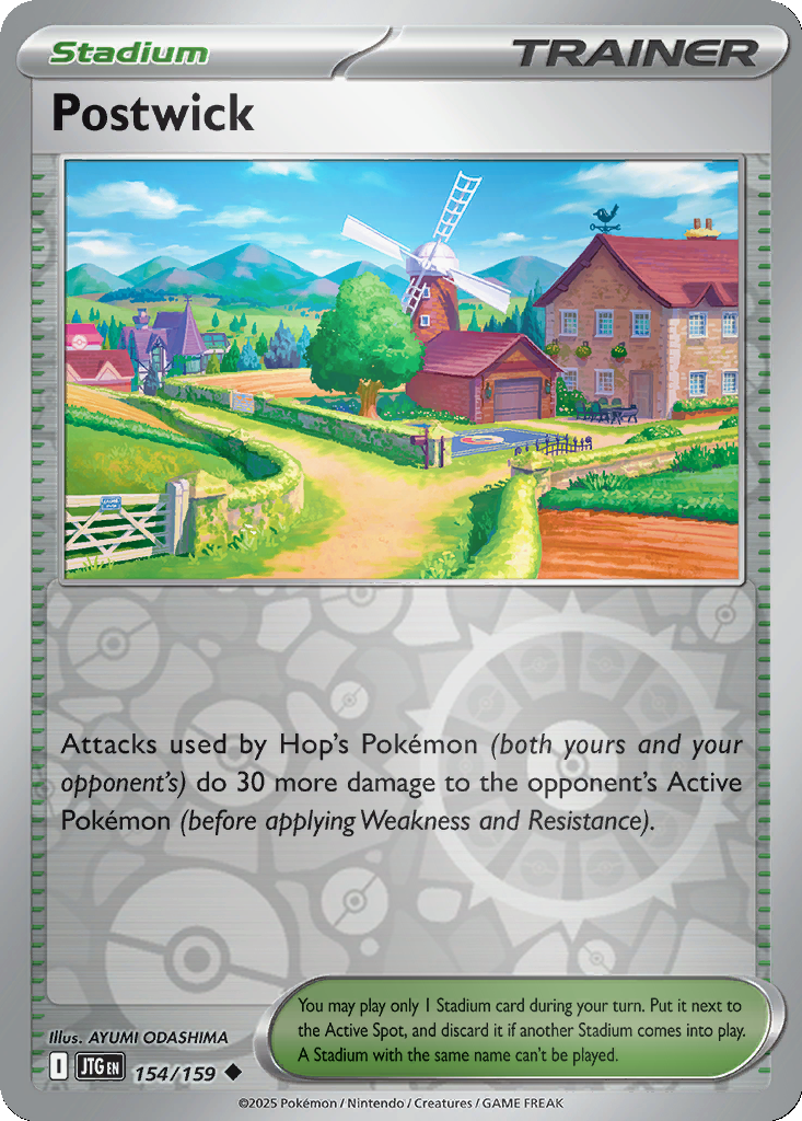Postwick [Reverse Holo] #154