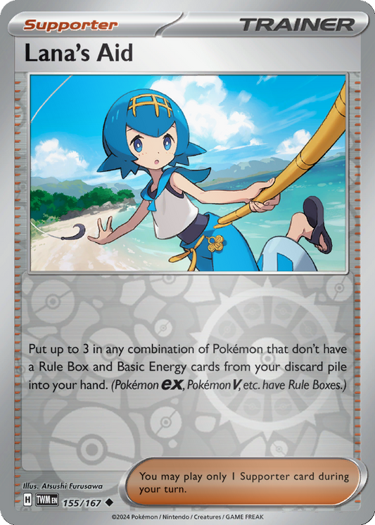 Lana's Aid [Reverse Holo] #155