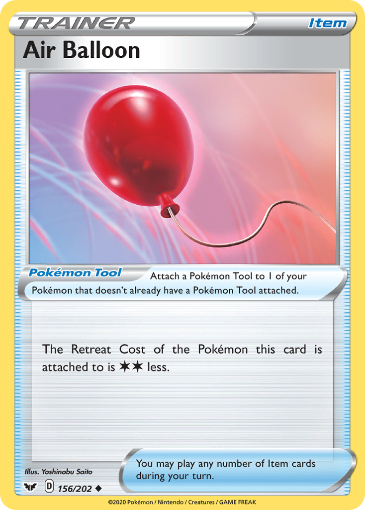 Air Balloon Sword & Shield 156