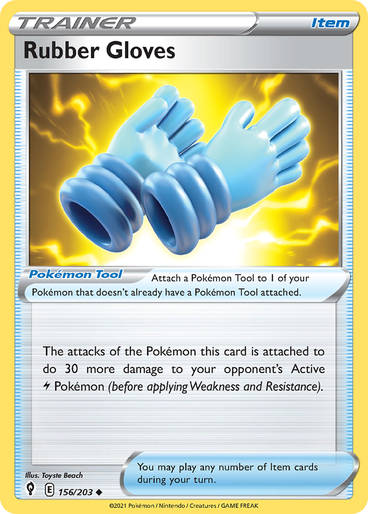 Rubber Gloves Evolving Skies 156