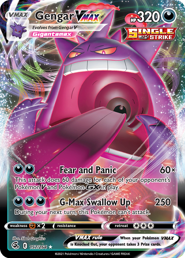 Gengar VMAX #157