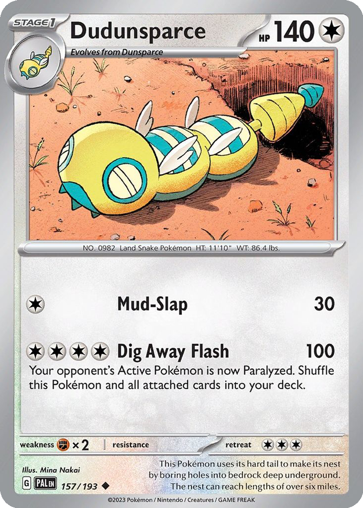 Dudunsparce #157