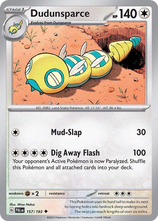 Dudunsparce #157