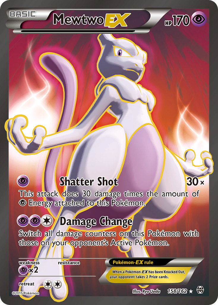 Mewtwo-EX BREAKthrough 158