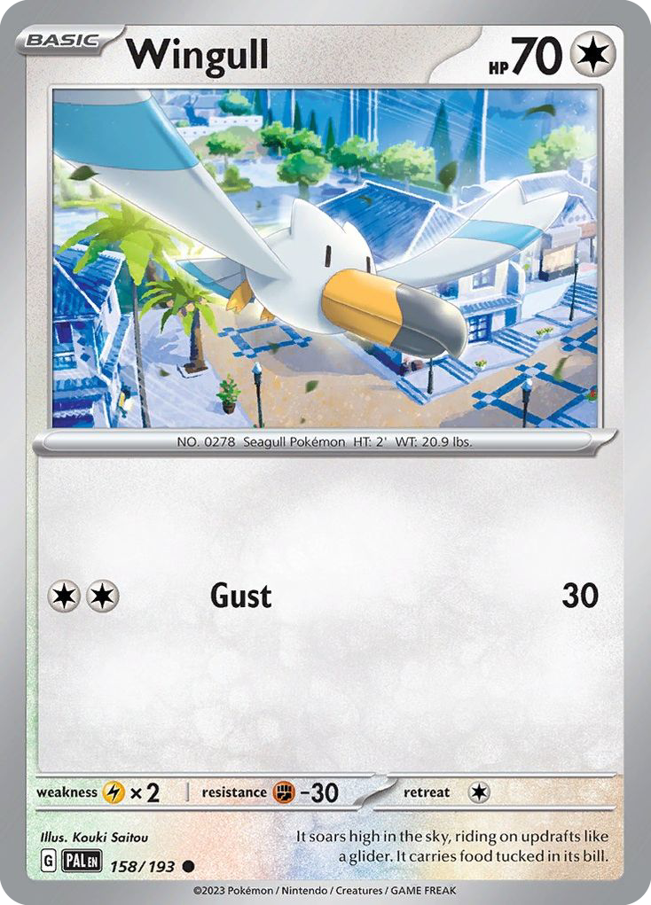 Wingull Paldea Evolved 158