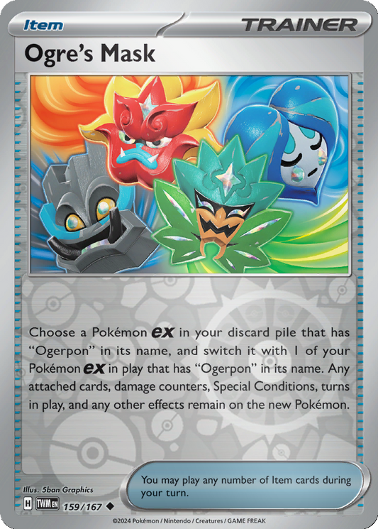 Ogre's Mask [Reverse Holo] #159