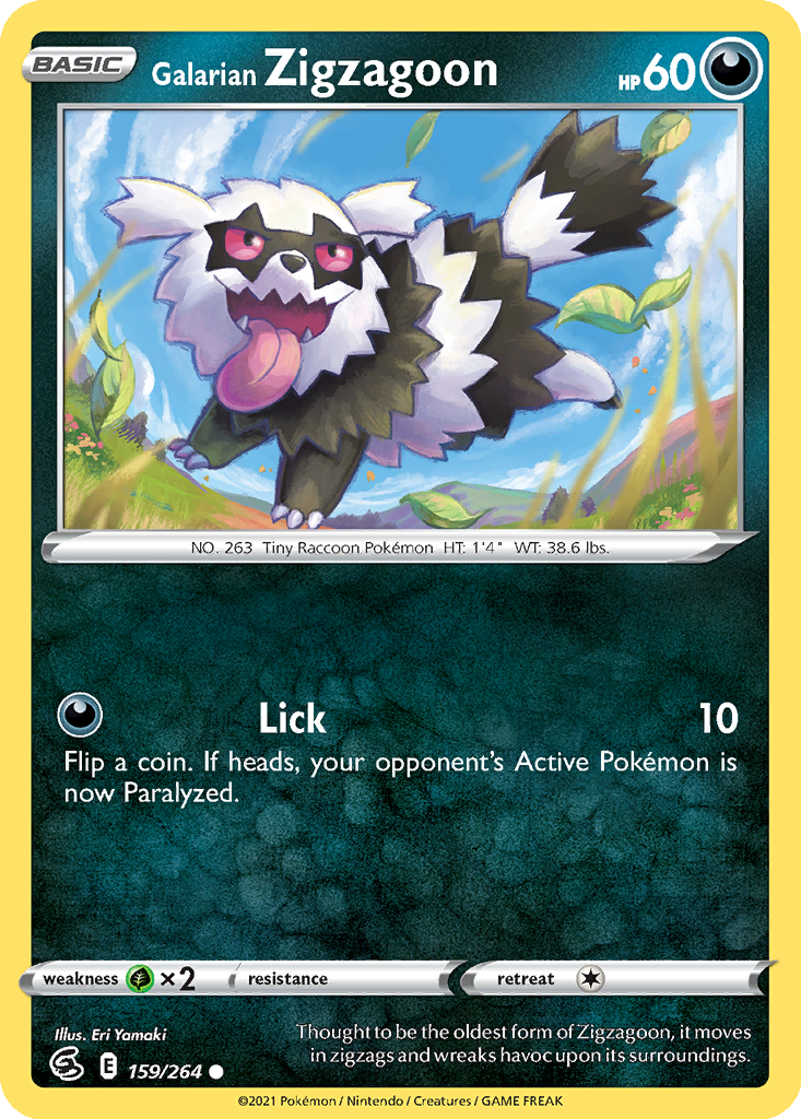 Galarian Zigzagoon #159