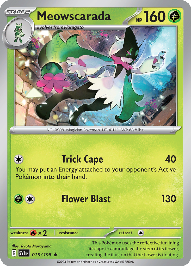 Meowscarada [Holo] #15