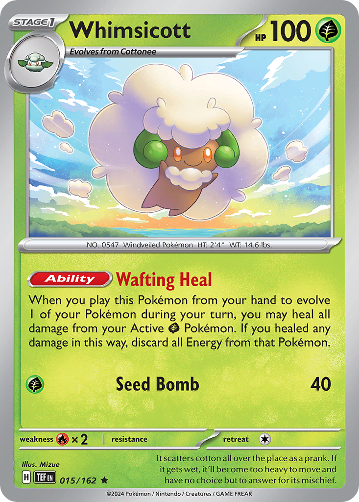 Whimsicott Temporal Forces 15