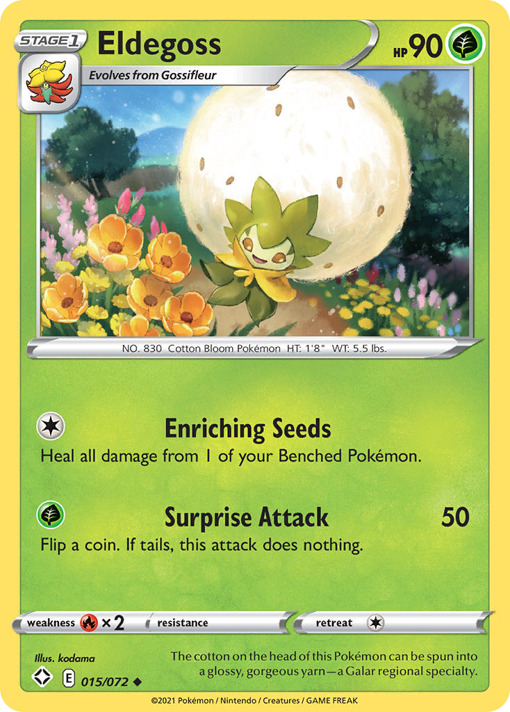 Eldegoss Shining Fates 15