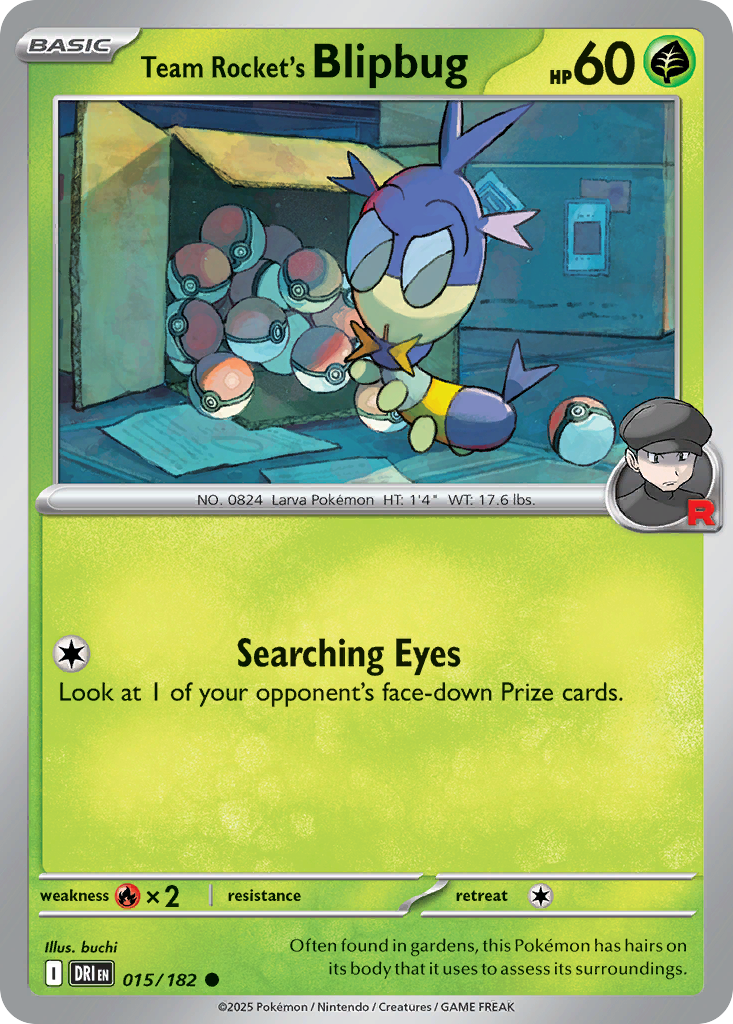 Team Rocket's Blipbug Destined Rivals 15