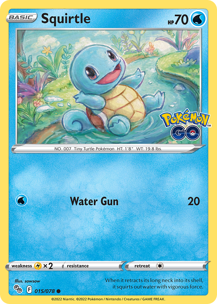 Squirtle Pokémon GO 15