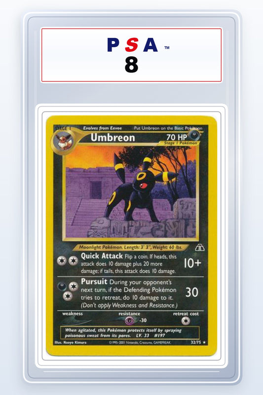 Umbreon #32 PSA 8