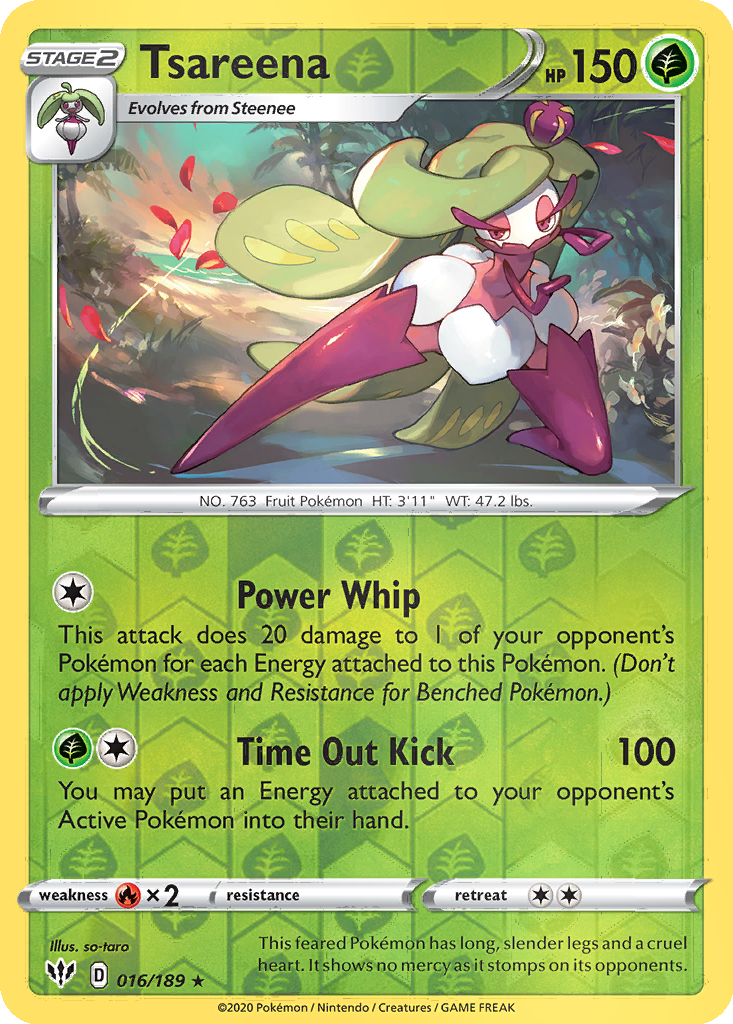 Tsareena [Reverse Holo] #16