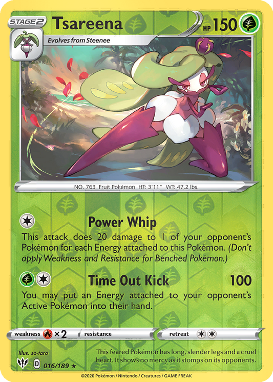 Tsareena [Reverse Holo] #16