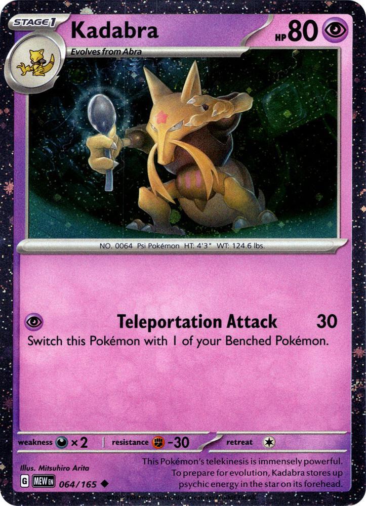 Kadabra [Cosmos Holo] #64