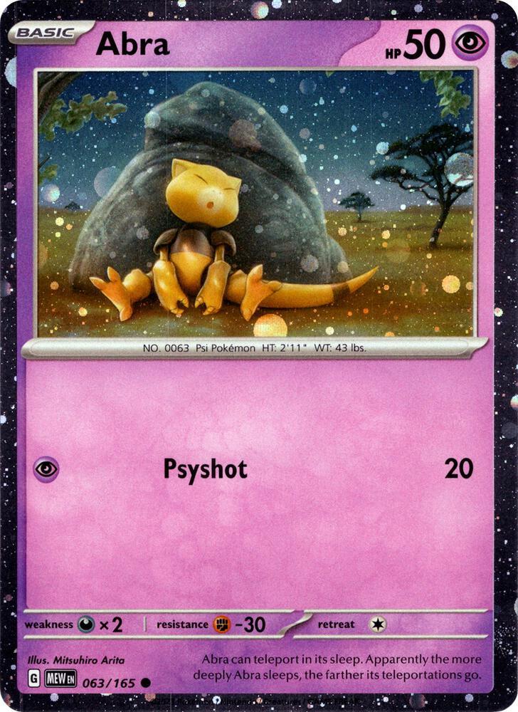 Abra [Cosmos Holo] #63