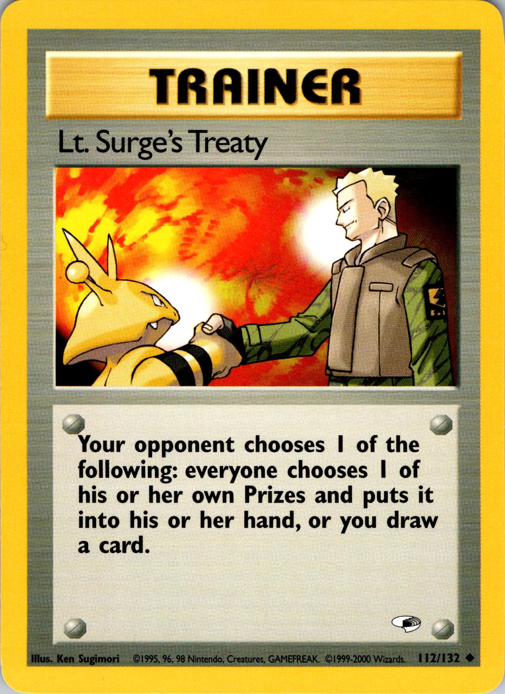 Lt. Surge's Treaty #112