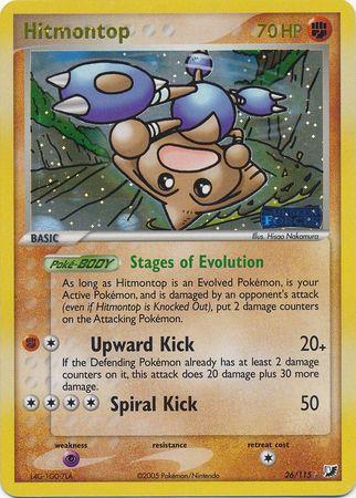 Hitmontop [Reverse Holo] #26