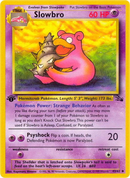 Slowbro [1st Edition] #43