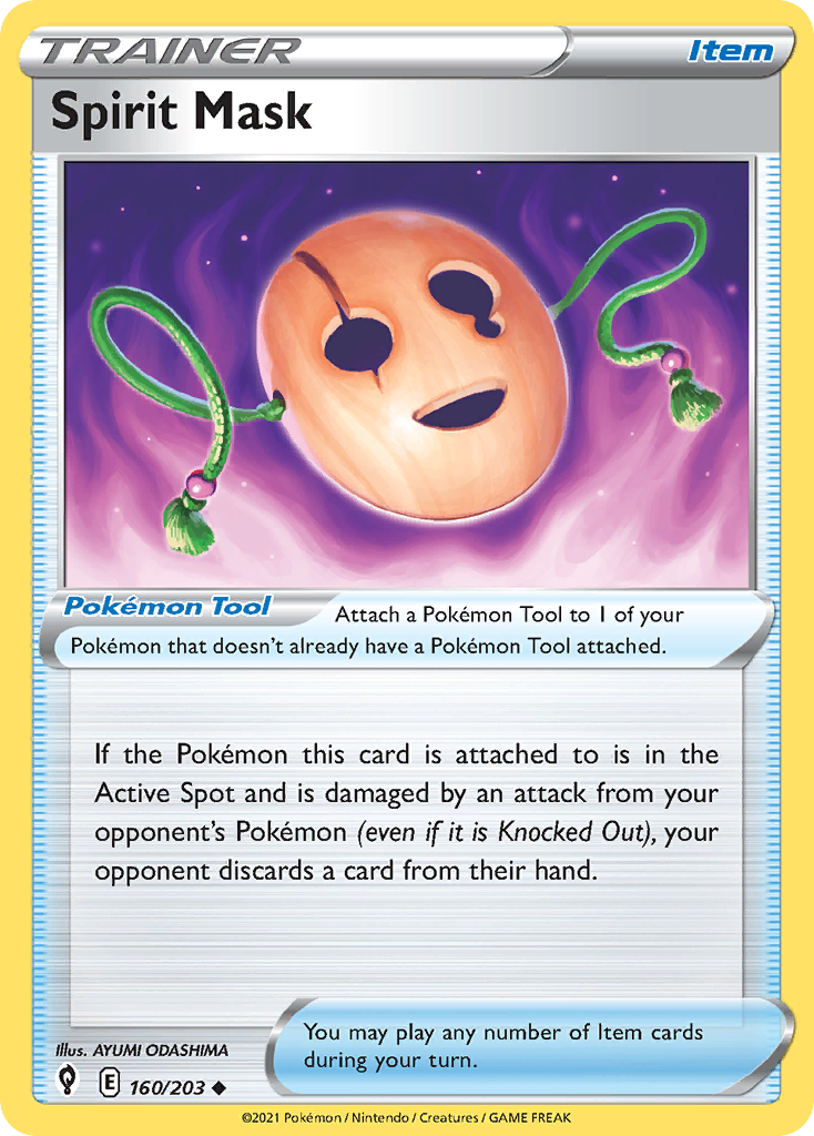 Spirit Mask Evolving Skies 160
