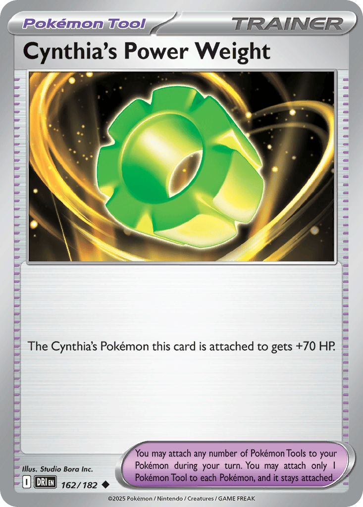 Cynthia's Power Weight #162