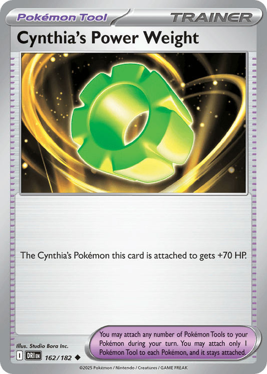 Cynthia's Power Weight #162